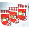 3D Stockings 3Pcs Combo | 13 Inches
