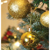 42 Pcs Gold Shiny Mix Themed Christmas Balls Tree Hanging