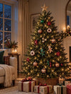 42 pcs Gingerbread Candyland Christmas Tree Ornaments, Xmas Tree Decoration Balls Set