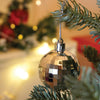 46 Pcs Silver Shiny Mix Themed Christmas Balls Tree Hanging
