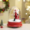 Lucky Bell Santa | Musical Snow Globe Dome