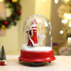 Lucky Bell Santa | Musical Snow Globe Dome