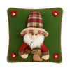 3D Santa With A Big Hat Christmas Themed Festive Pillow Cover | 42Cms X 42Cms