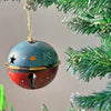 Blue & Brown Big Size Jingle Ball Tree Ornament - Little Surprise BoxBlue & Brown Big Size Jingle Ball Tree Ornament