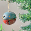 Blue & Brown Big Size Jingle Ball Tree Ornament - Little Surprise BoxBlue & Brown Big Size Jingle Ball Tree Ornament