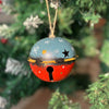 Blue & Brown Big Size Jingle Ball Tree Ornament - Little Surprise BoxBlue & Brown Big Size Jingle Ball Tree Ornament