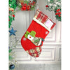 Flying Snowman Christmas Stocking | 13 Inches
