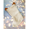 Golden Deer Christmas Stocking | 16 Inches