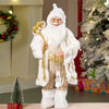 Gold Dotted & Stripes Santa | 24 Inches/2Feet