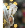 Gold Lace Robe Santa | 12 Inches