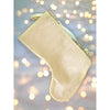 Golden Santa Christmas Stocking | 16 Inches