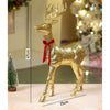 Gold Shimmer Reindeer | 18 Inches