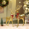 2Pcs Gold Reindeer Combo | 18 Inches & 15 Inches