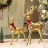 2Pcs Gold Reindeer Combo | 18 Inches & 15 Inches