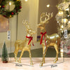 2Pcs Gold Reindeer Combo | 18 Inches & 15 Inches