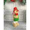 Lollipop Gingerbread Self Standing Man Christmas Decor