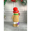 Lollipop Gingerbread Self Standing Man Christmas Decor