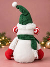 Frosty Green Hat Snowman Christmas Gift & Soft Toy