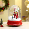 Lucky Lamp Santa | Musical Snow Globe Dome
