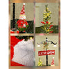 2.5Ft. Let It Snow Snowfall Effect With Light & Music Umbrella Styled Christmas Home Decor