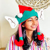 Long Elf Legs & Ears Felt Party Hat