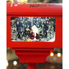 North Pole Mailbox Snowglobe With Light, Muisc & Snowfall