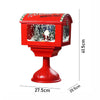 North Pole Mailbox Snowglobe With Light, Muisc & Snowfall
