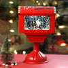 North Pole Mailbox Snowglobe With Light, Muisc & Snowfall