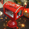 North Pole Mailbox Snowglobe With Light, Muisc & Snowfall