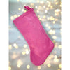 Pink Beard Gnome Christmas Stocking | 16 Inches