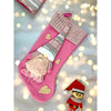 Pink Beard Gnome Christmas Stocking | 16 Inches