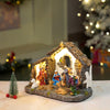 Three Wise Men With Holy Family Christmas Crib Nativity Set