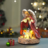 Protective Angel Rotating, Musical & Lit Nativity Set