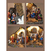 Three Wise Men With Holy Family Christmas Crib Nativity Set