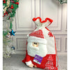 Santa Red & White Knitted Christmas Sack