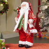 Red & Green Robe Moving Face Musical Christmas Santa