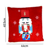 Red Nutcracker Soft Fluffy Xmas Pillow