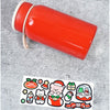 Red Stainless Steel Thermos Bottle With Strainer | 400 ml