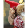 Red Tweed Robe Santa | 12 Inches