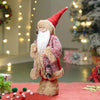Red Tweed Robe Santa | 18 Inches