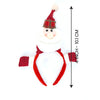 3D Santa Hairband And Snowman Wrist Band Combo