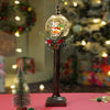 Santa & Child Globe Lamp Style | Glitter Water With Lights