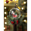 Santa & Child Globe Lamp Style | Glitter Water With Lights
