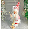 Snowflakes Skiing Santa Claus Self Standing Christmas Decor & Tree Ornament