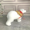 Medium Snow Polar Bear Christmas Winterland