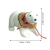 Medium Snow Polar Bear Christmas Winterland