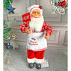 Small Masterchef Santa Claus Self Standing Christmas Decor