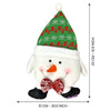 Fluffy Snowman Christmas Themed Pillow