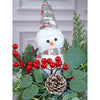 Snowman With Wood | 15 Inches
