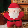 Star Shape Soft Fluffy Santa Pillow
